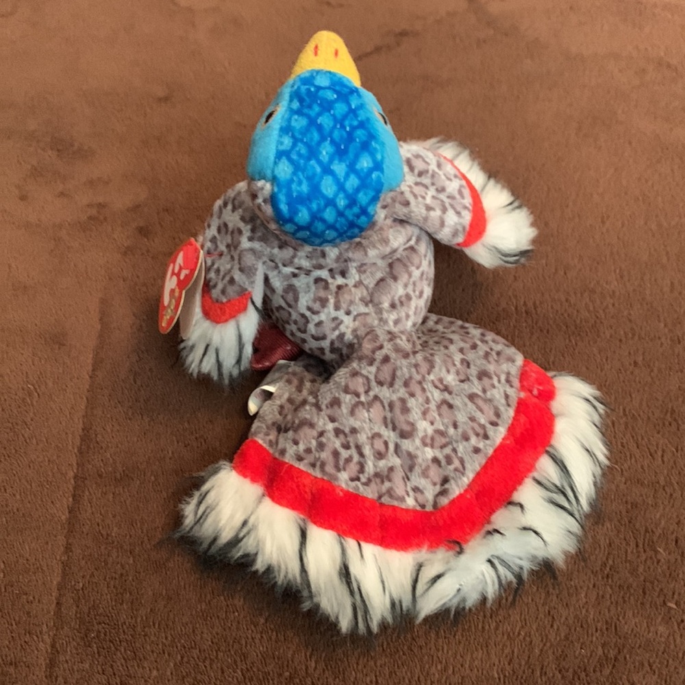 2000 TY Beanie Baby Lurkey Turkey Plush stuffed collectors collectible toy - Picture 4 of 9